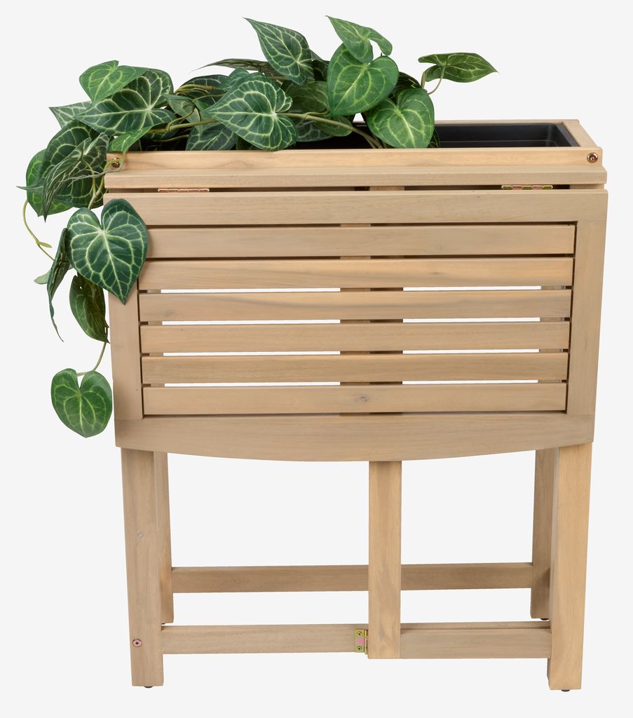 VANDREFALK Zložljiva miza VANDREFALK S64xD63 trden les