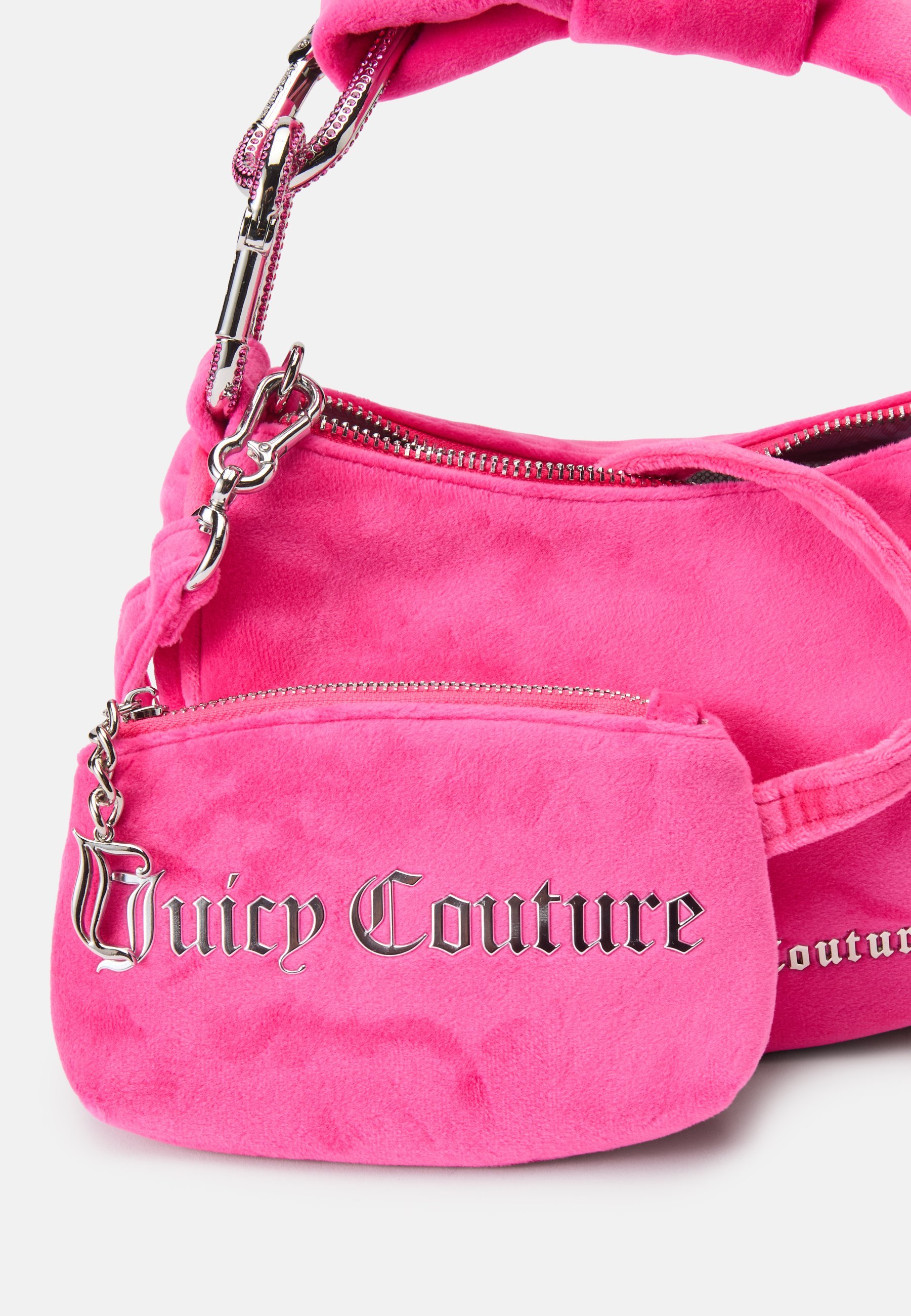 Juicy Couture BLOSSOM SMALL HOBO - Handtasche - pink gl