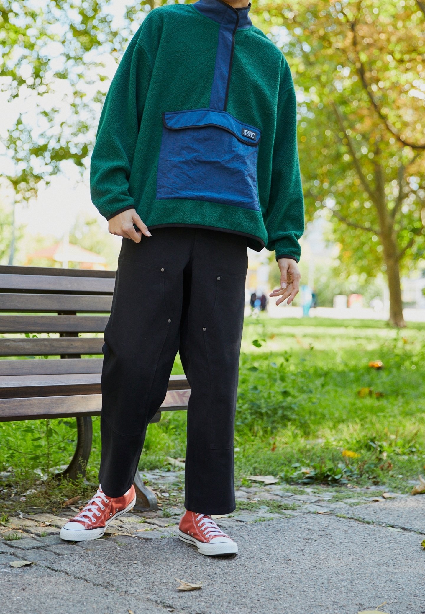Pantalon cargo HUF - noir