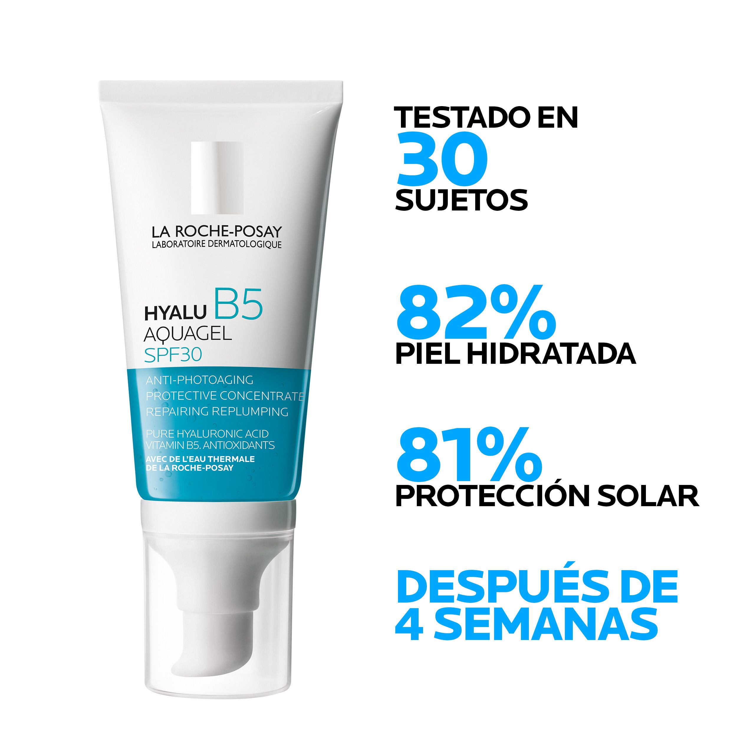 „Hyalu B5 Aquagel SPF30“ Veido drėkikliai iš vaistinės