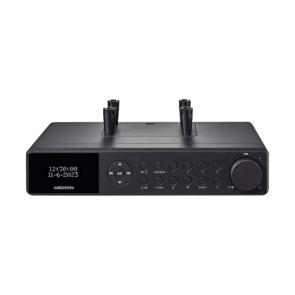 DAB-Küchenradio (MD43660), schwarz