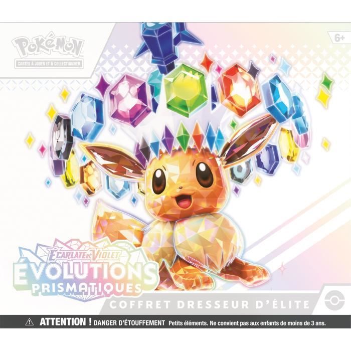Pokémon: Scarlet and Purple – Prism Evolutions EV08.5: Elite Trainer Box