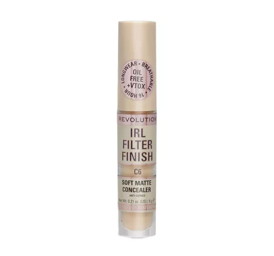 Makeup Revolution IRL Filter Finish korektor do twarzy C6 6g