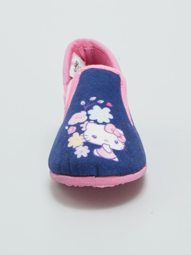 Hello Kitty lage slippers - blauw