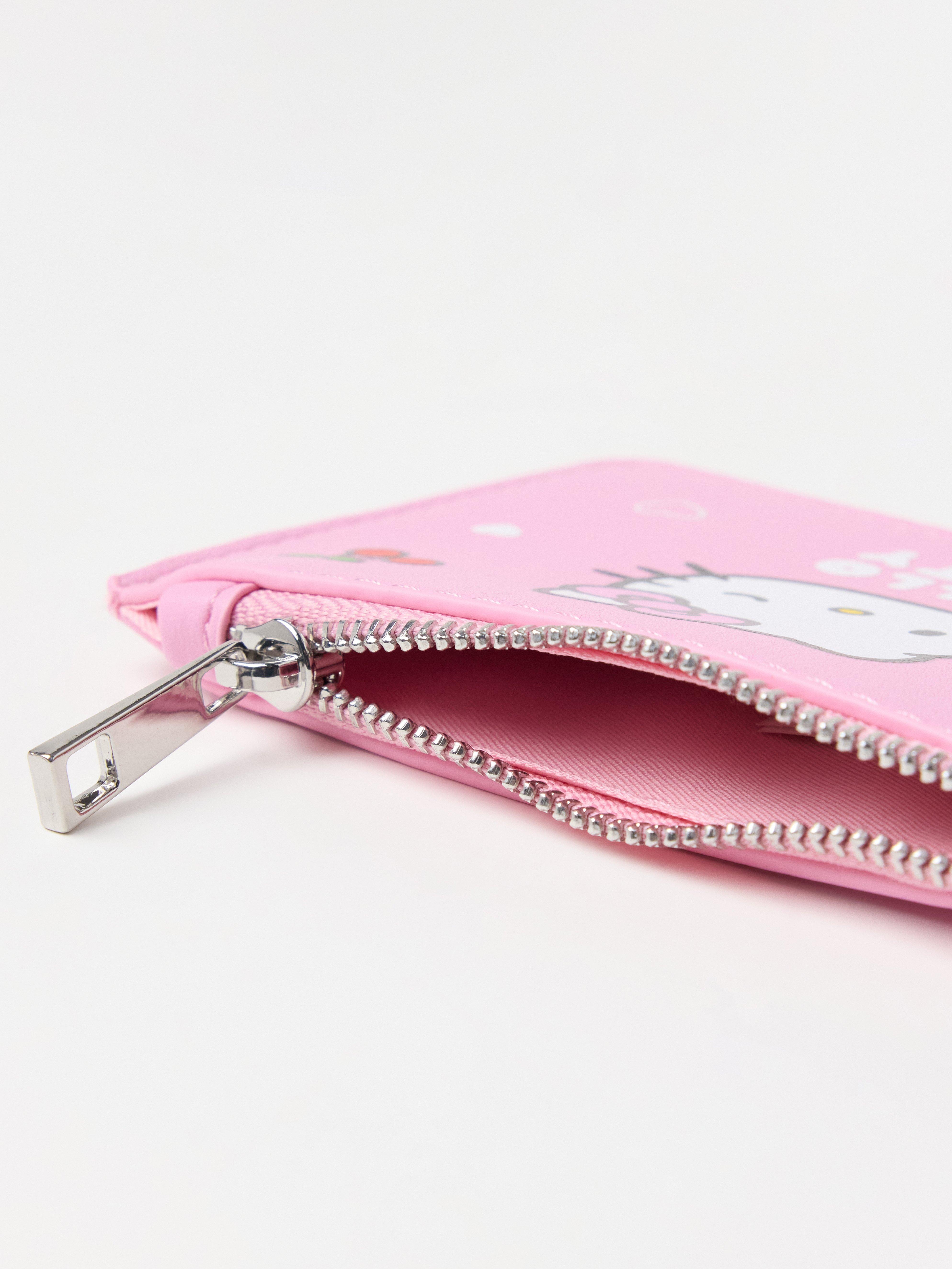 Cartera Hello Kitty rosa claro