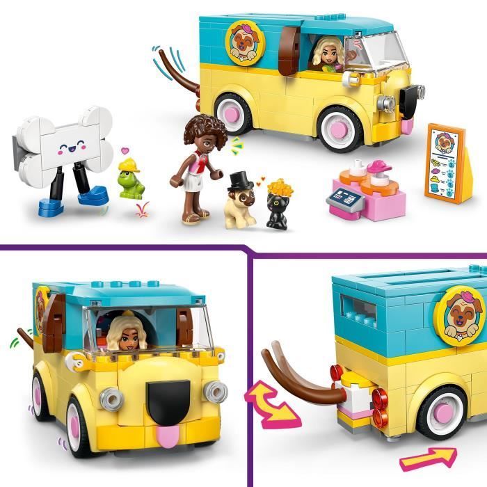LEGO Friends 42678 Furgone Accessori per Animali - Giocattolo da costruzione per bambini dai 6 anni in su
