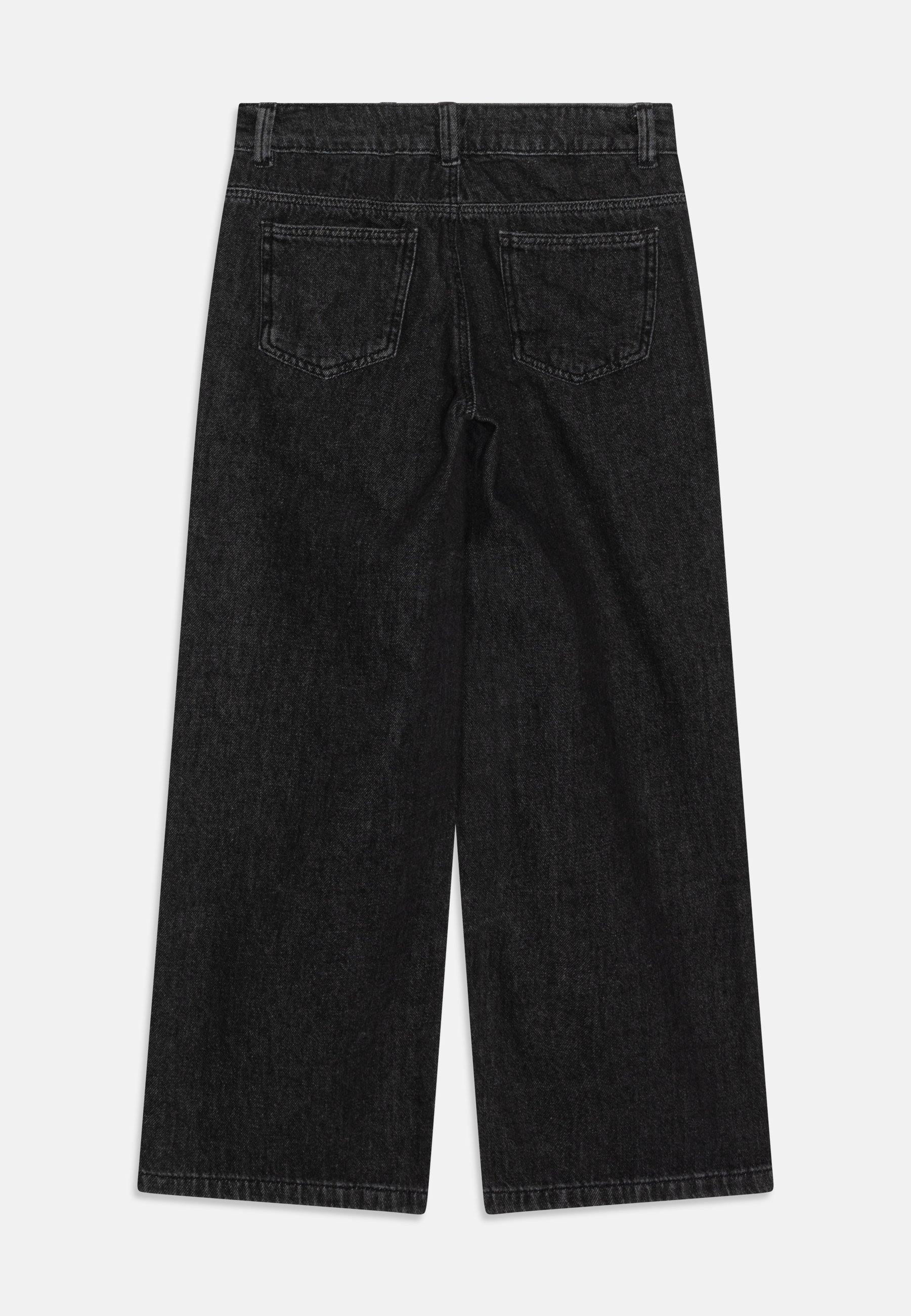 Naam: NKFROSE WIDE - Relaxed fit jeans - donkergrijze denim