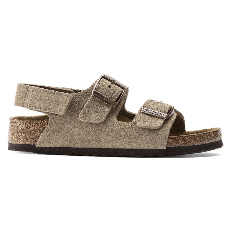 Milano HL Suede Kids Pelle scamosciata - Taupe Taupe