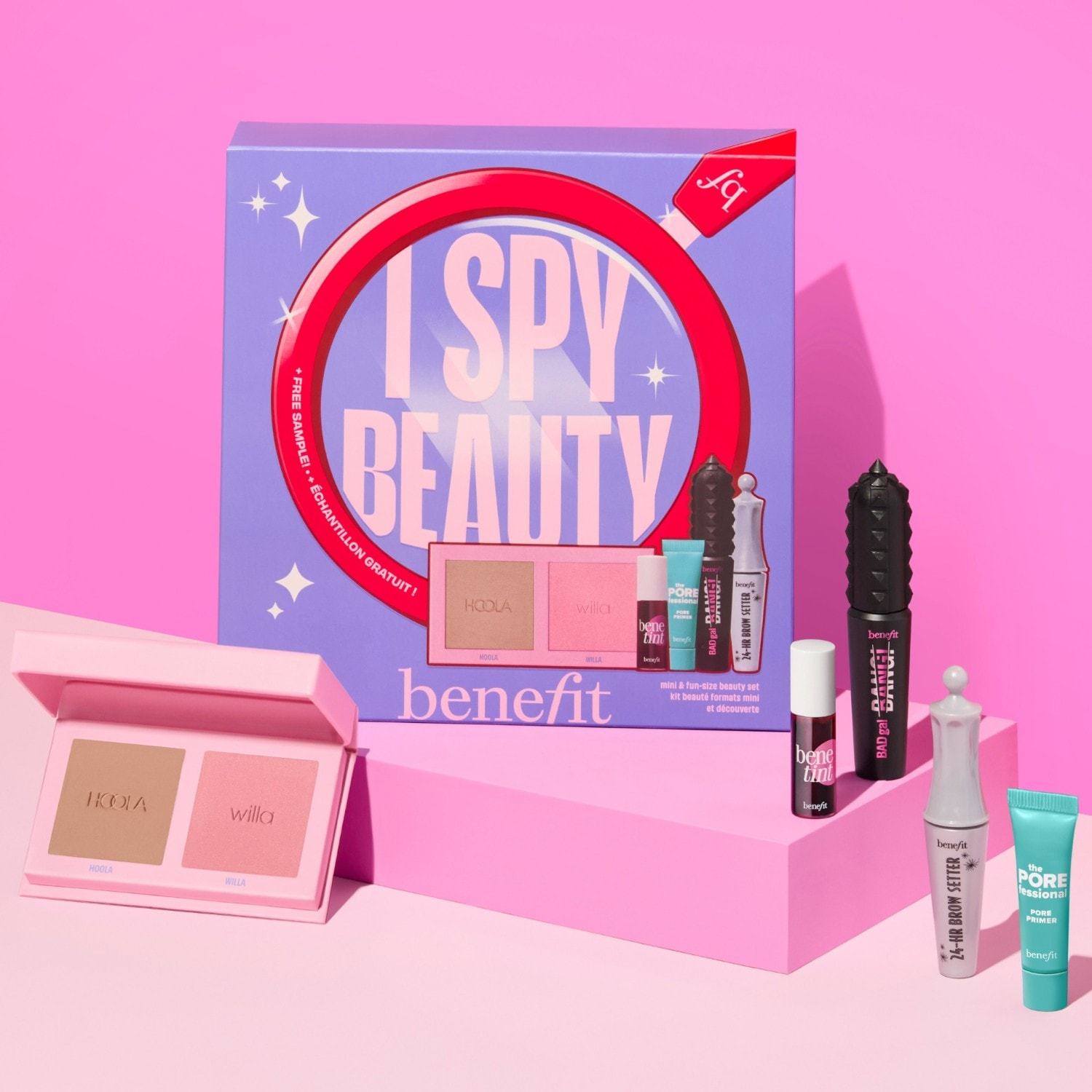 Sada líčidiel Benefit, sviatočná kolekcia I Spy Beauty – 1 kus