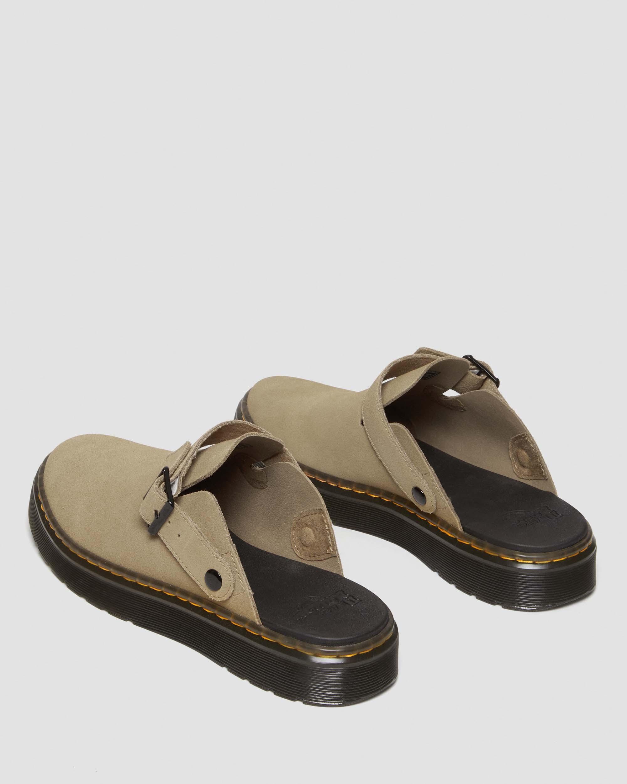 Carlson Suede Casual Slingback Mules