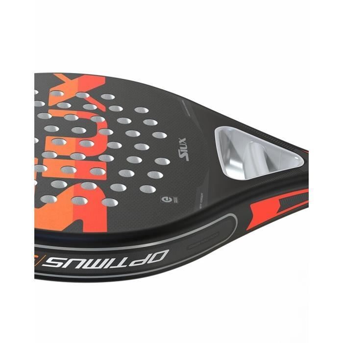 Siux Padel Optimus Pro V 2023 Padelracket - Zwart/Oranje - One Size