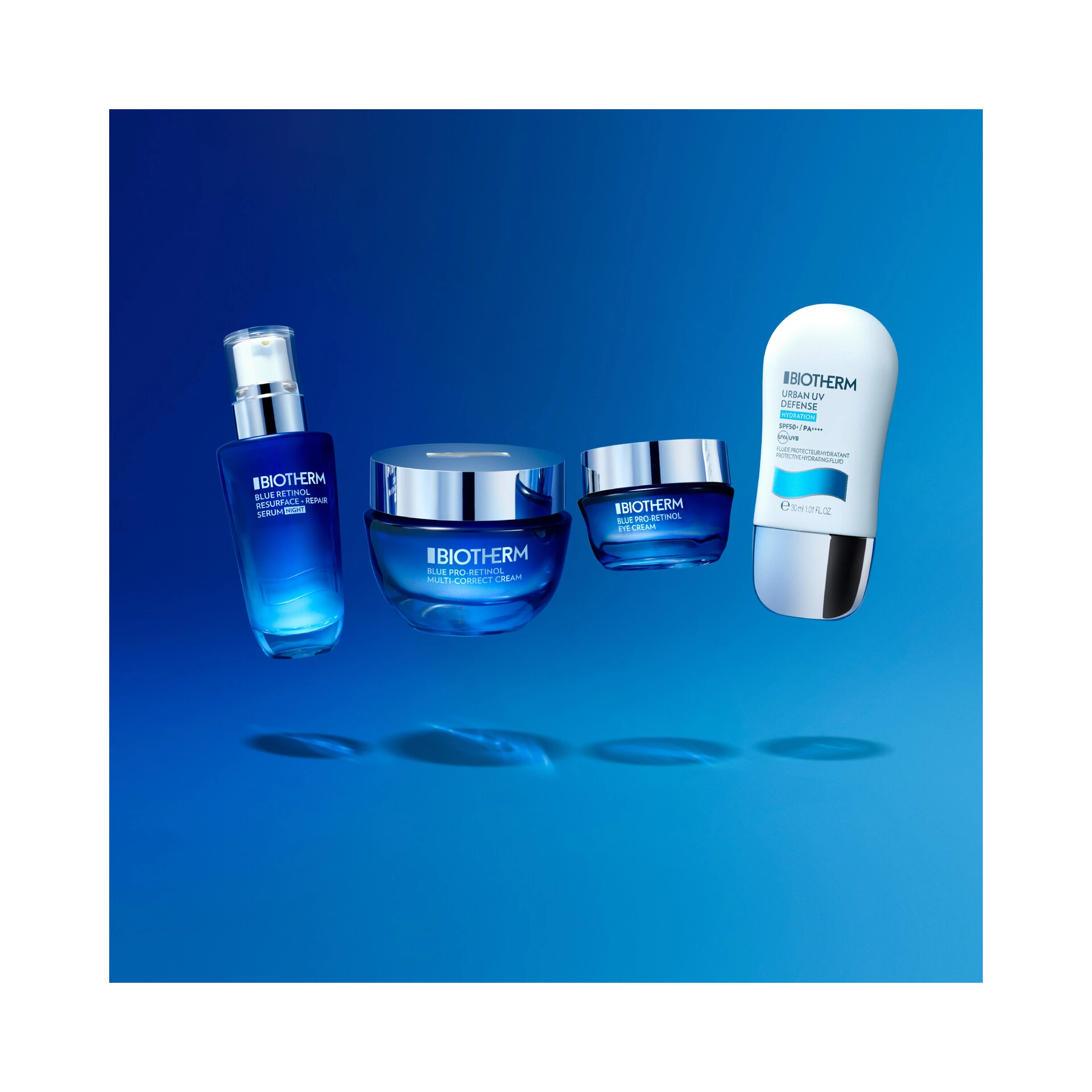 Cremă hidratantă pentru ochi cu Pro-Retinol Blue 15 ml - Biotherm
