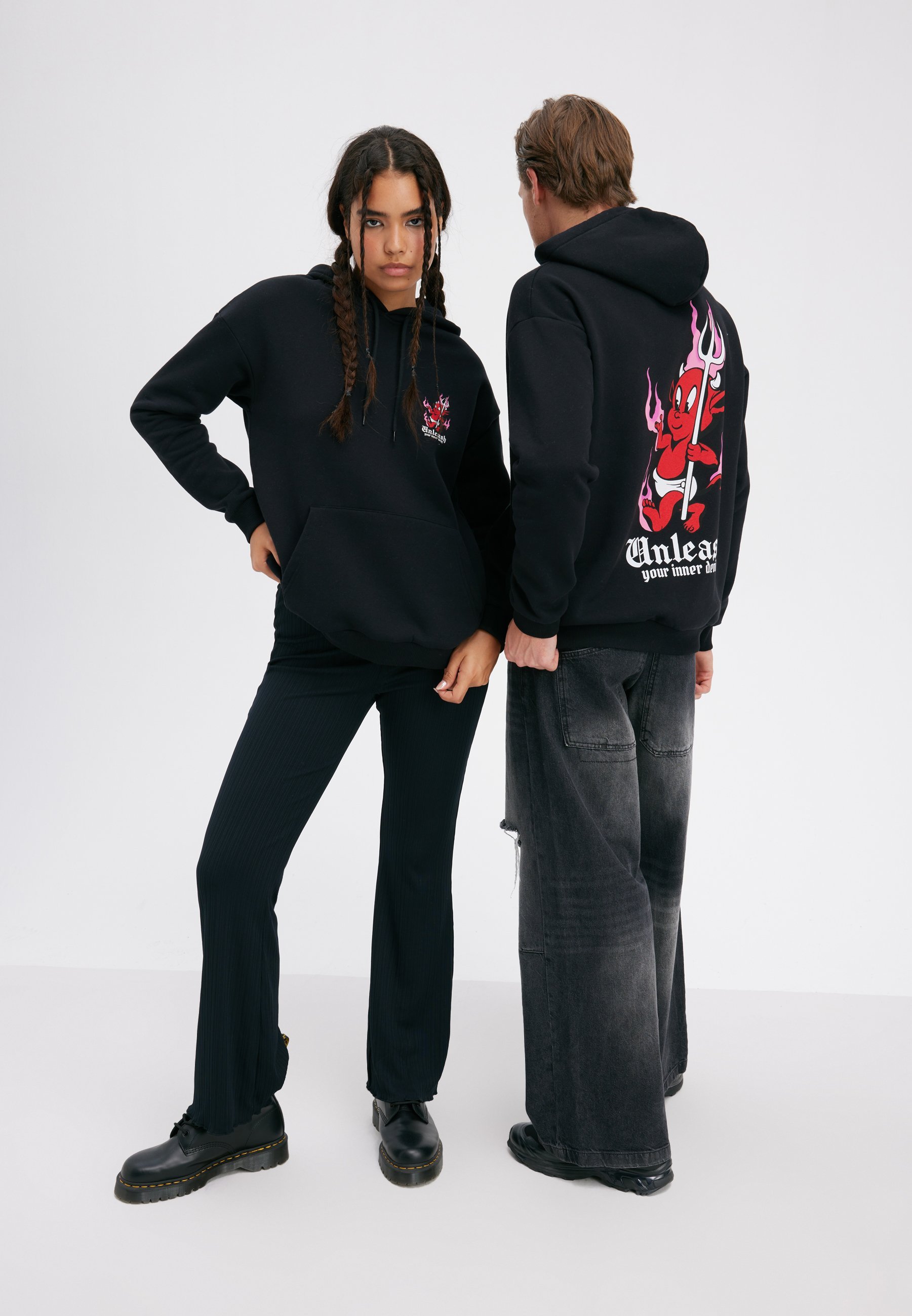 Sweat-shirt YOURTURN - noir