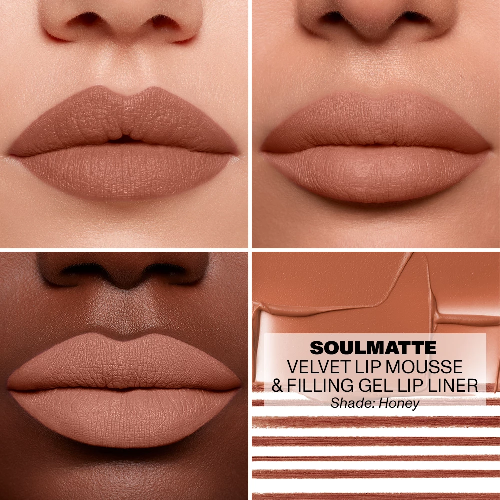 Soulmatte Filling Gel Lipstick Honey - Morphe