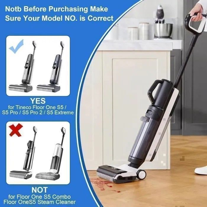 Accessory kit - Tineco - Floor One S5 - Wet and dry vacuum cleaner - Compatible with S5 PRO - Mixed