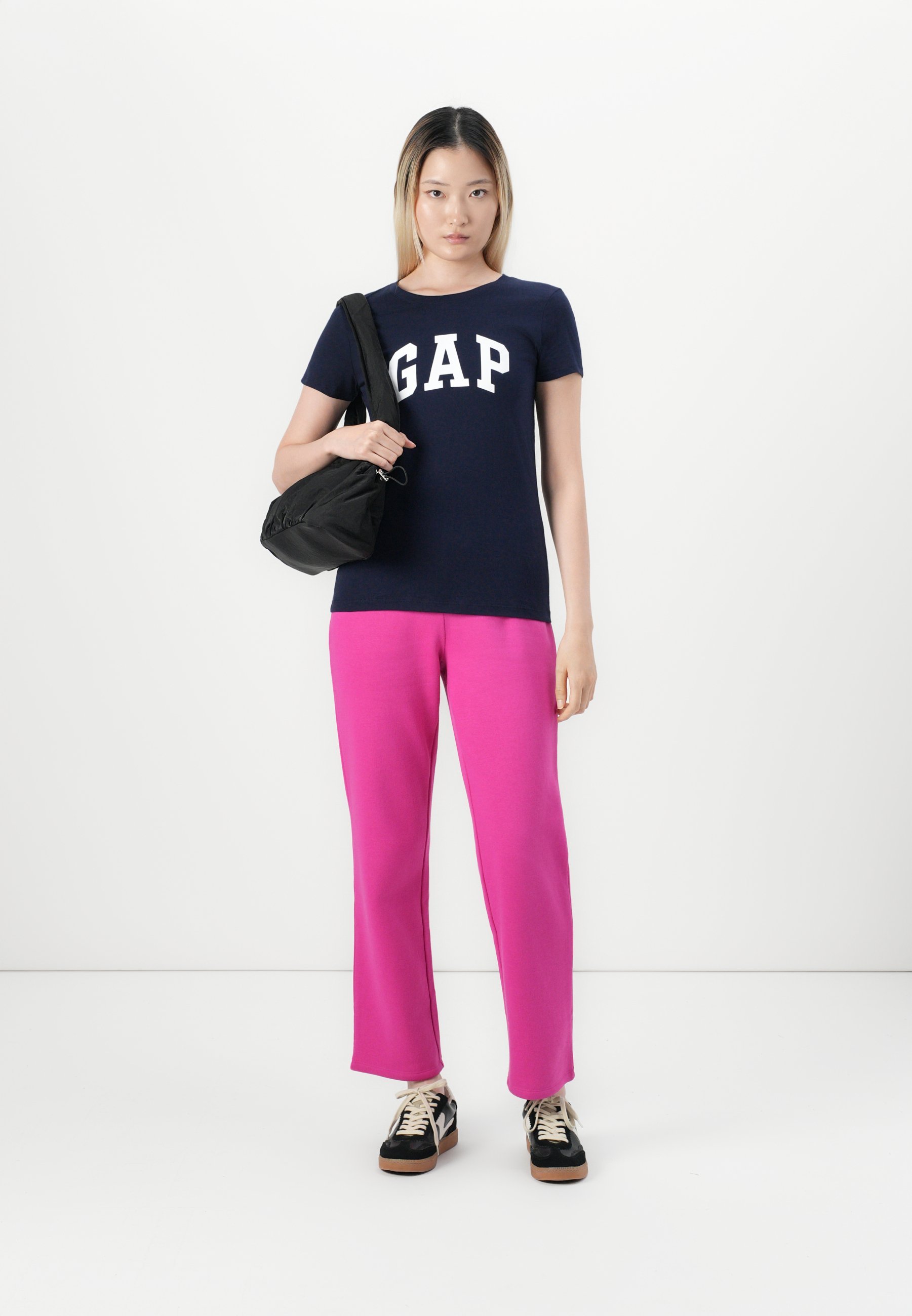 GAP LOGO T-SHIRT 2-PACK - Bedrukt T-shirt - marineblauw uniform