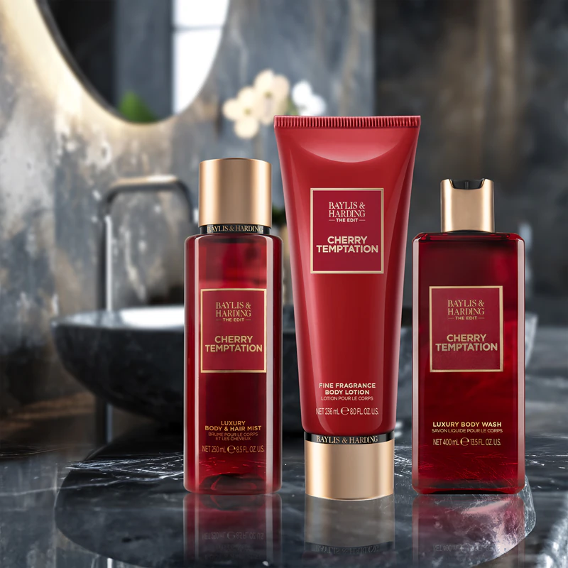 Loção Corporal Perfumada Baylis & Harding The Edit Cherry Temptation