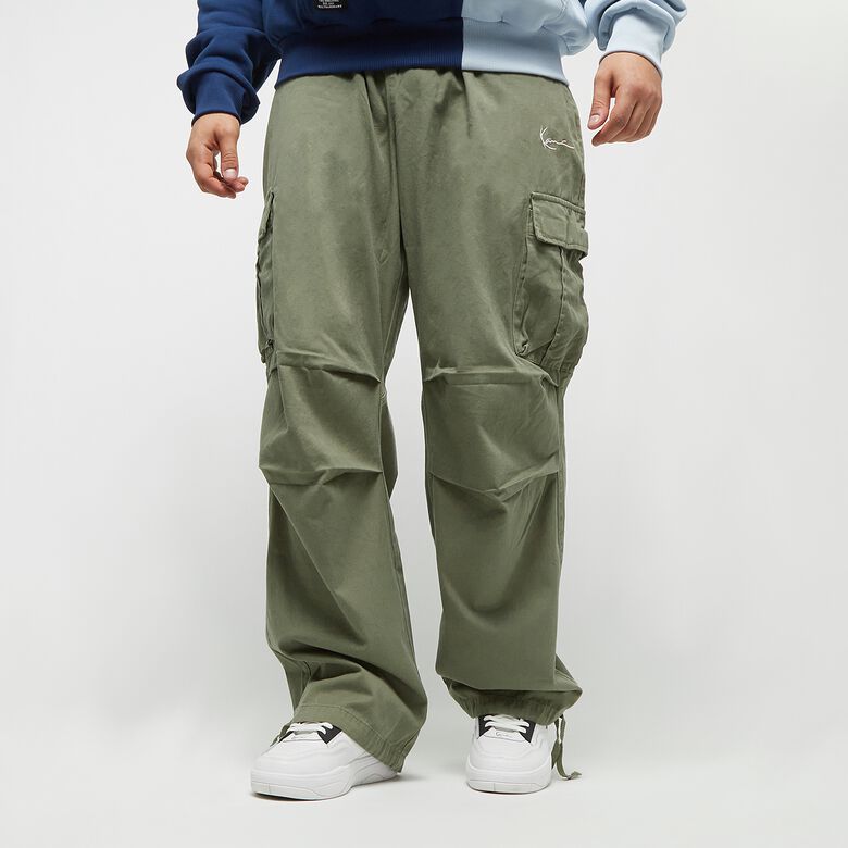Małe spodnie spadochronowe Signature Washed