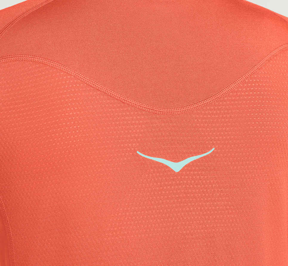HOKA Merino midlayer Camelia
