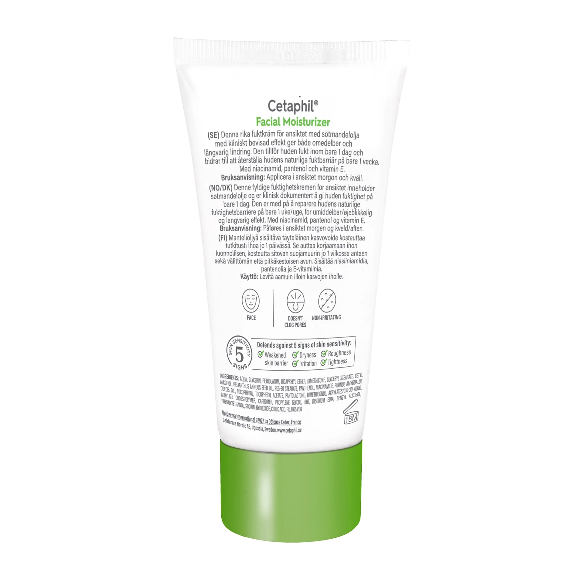 Hydratační krém na obličej 50 g - Cetaphil