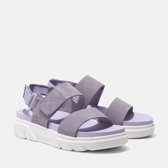 Sandalo a Doppia Fascia Greyfield da Donna in                viola