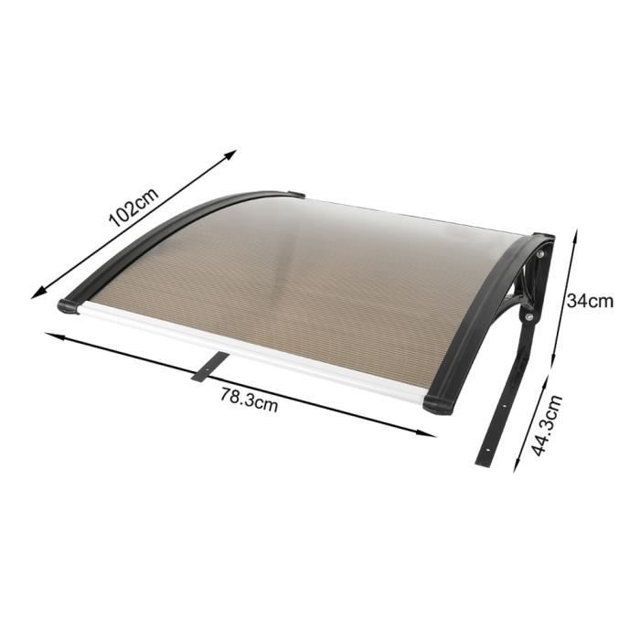 Toit de garage pour tondeuse robot - PERFECT - 78x100x50 cm - Marron
