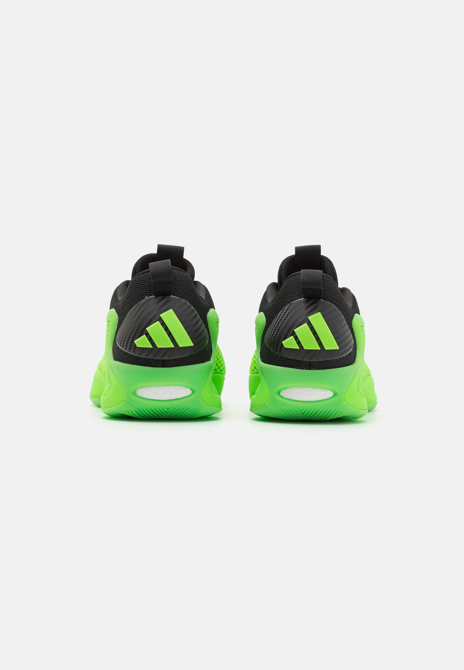 adidas Performance ANTHONY EDWARDS 1 UNISEXE - Chaussures de basketball - vert citron/encre aurore/noir