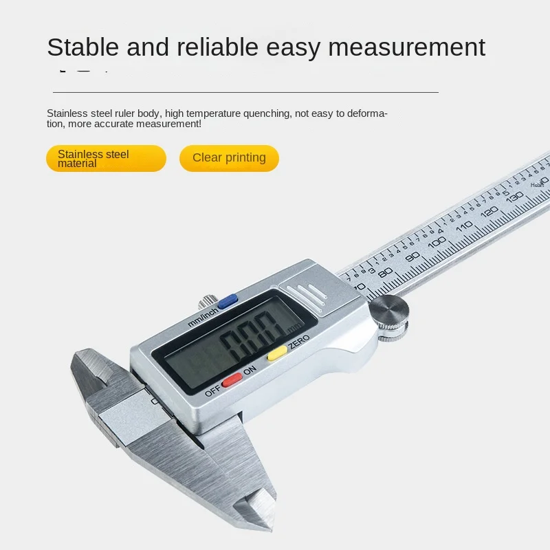 Electronic Digital Display High-Precision 0-150mm Stainless Steel Vernier Caliper Штангенциркуль Digital Caliper 버니어캘리퍼스 Vernier