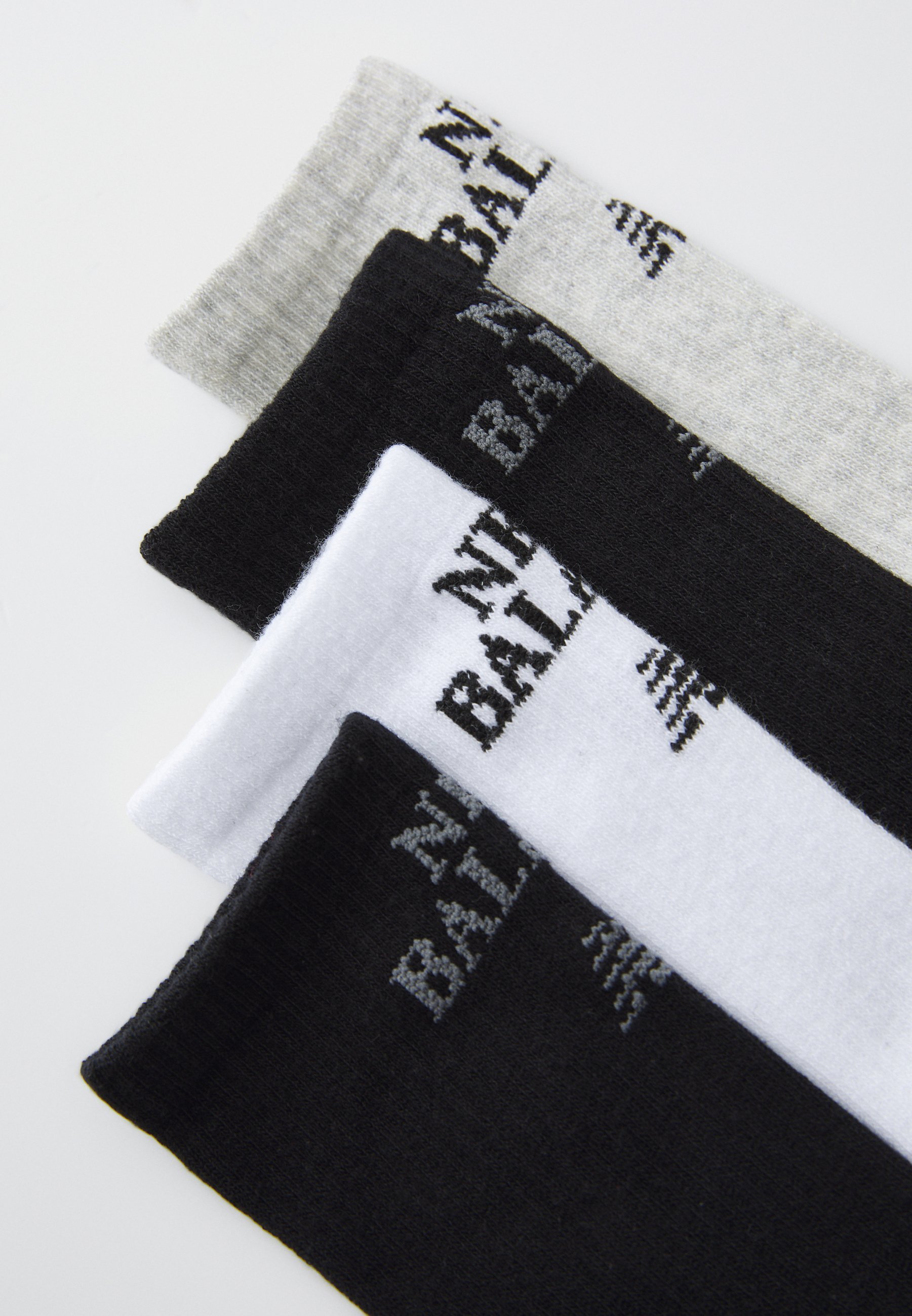New Balance KIDS IN LOGO CREW UNISEX PACK - Calzini - grigio/bianco/nero