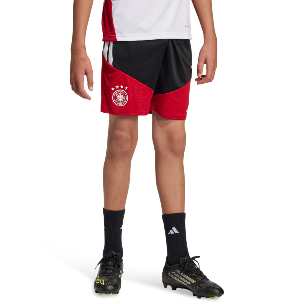 Pantalón corto adidas Alemania 26 Tiro Niño