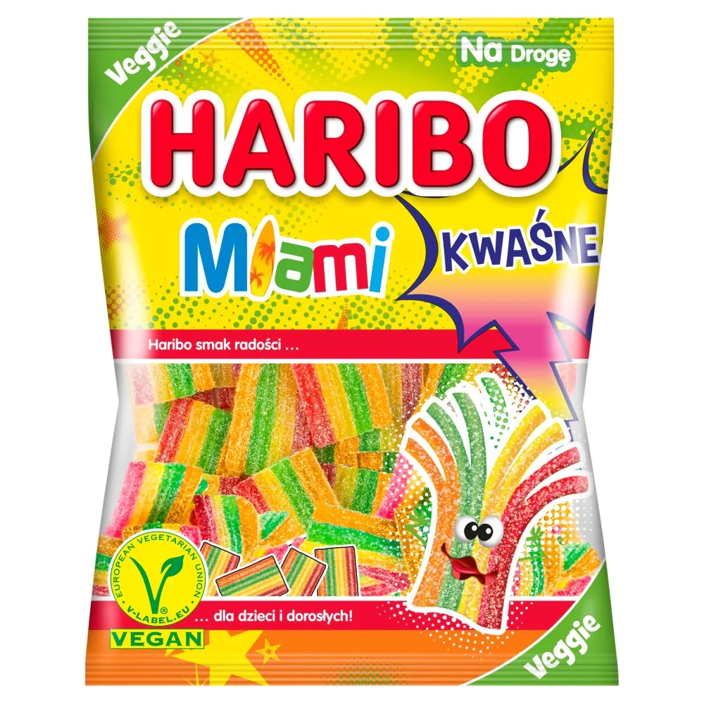Haribo Żelki Miami Kwaśne