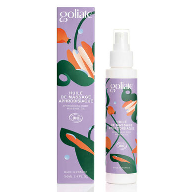 Goliate Afrodiziakální masážní olej na tělo Bio Intimní afrodiziakální masážní olej 100 ml 100 ml