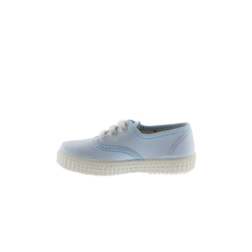 English Canvas Victoria 1915 Shoes with White Laces