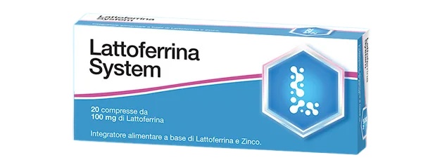 Lactoferrinesysteem 20 tabletten Voor een goede werking van het immuunsysteem