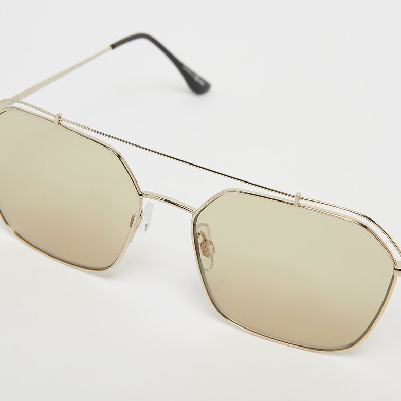 Square Aviador gafas de sol - neger