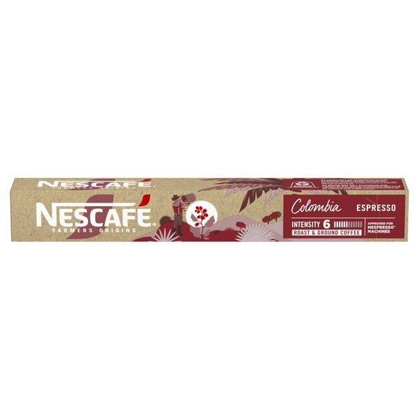 Cápsulas de Café Expresso Nescafé Farmers Origins Colômbia<br>10 unidades