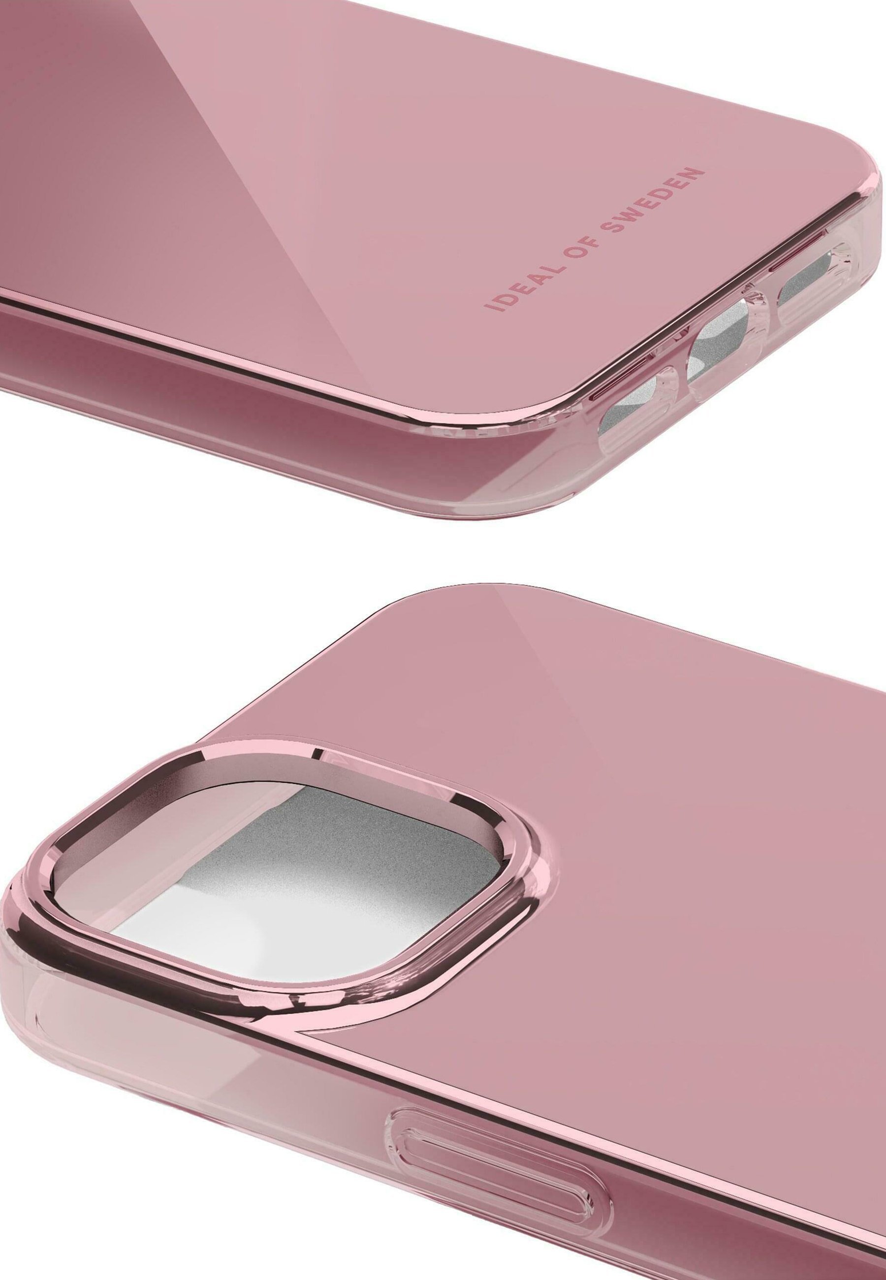 iDeal of Sweden MIRROR MAGSAFE Pouzdro na telefon pro IPHONE 13 / 14 / 15 / 16E - růžové
