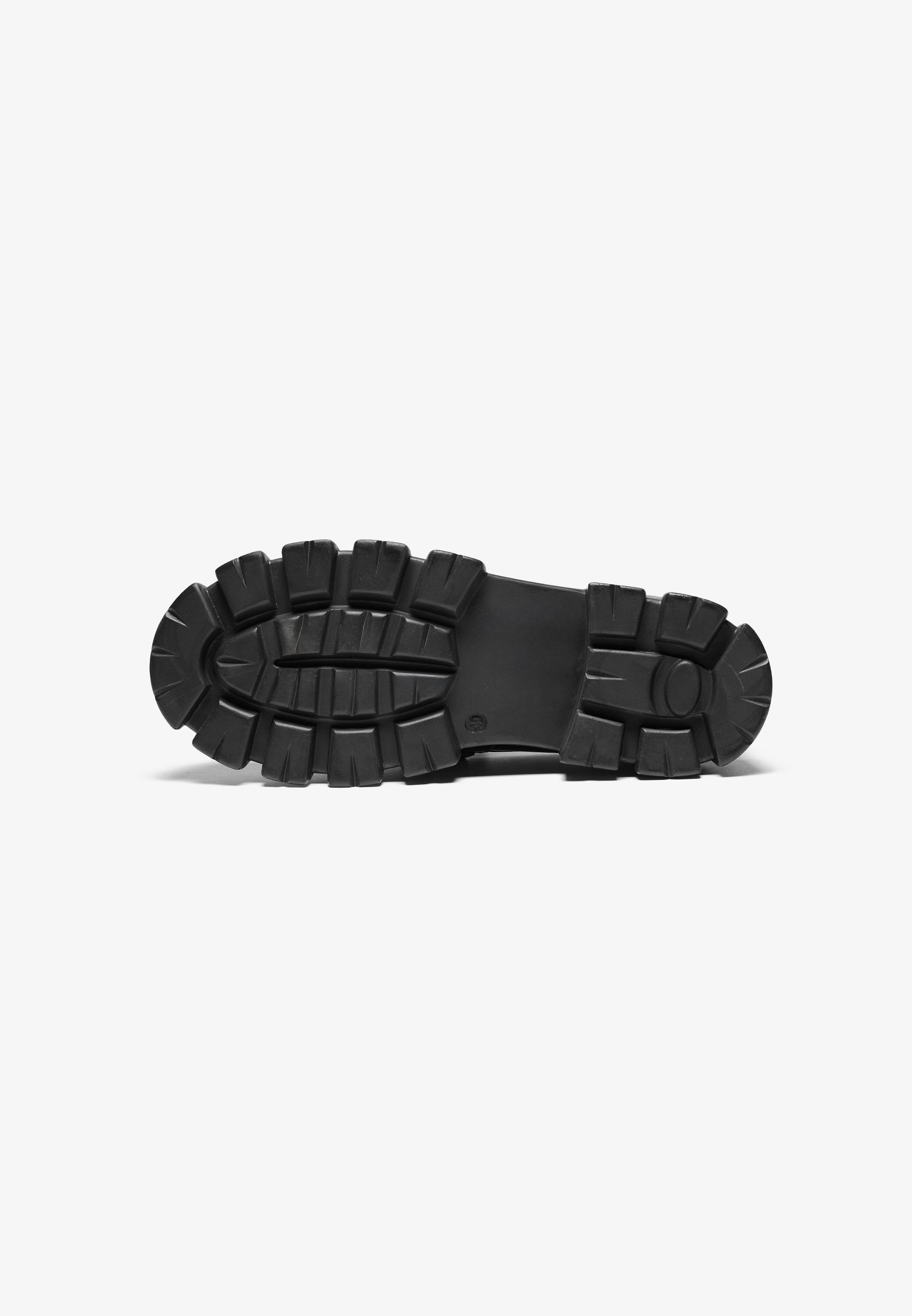 YOURTURN LEATHER UNISEX - Slip-ons - black