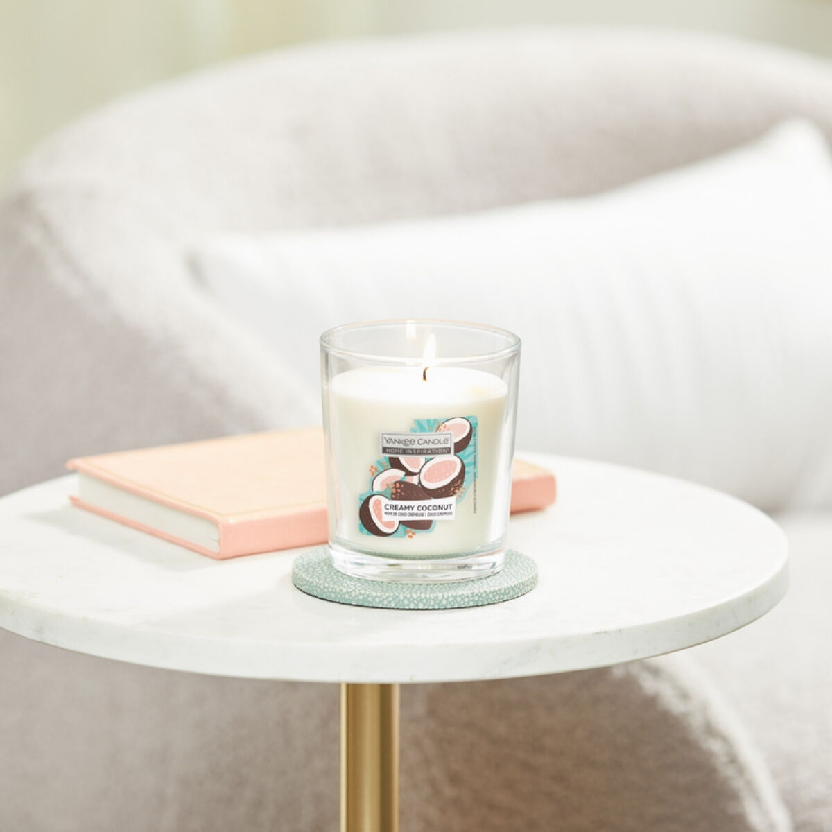 Yankee Candle Home Inspiration krēmīgais kokosrieksts