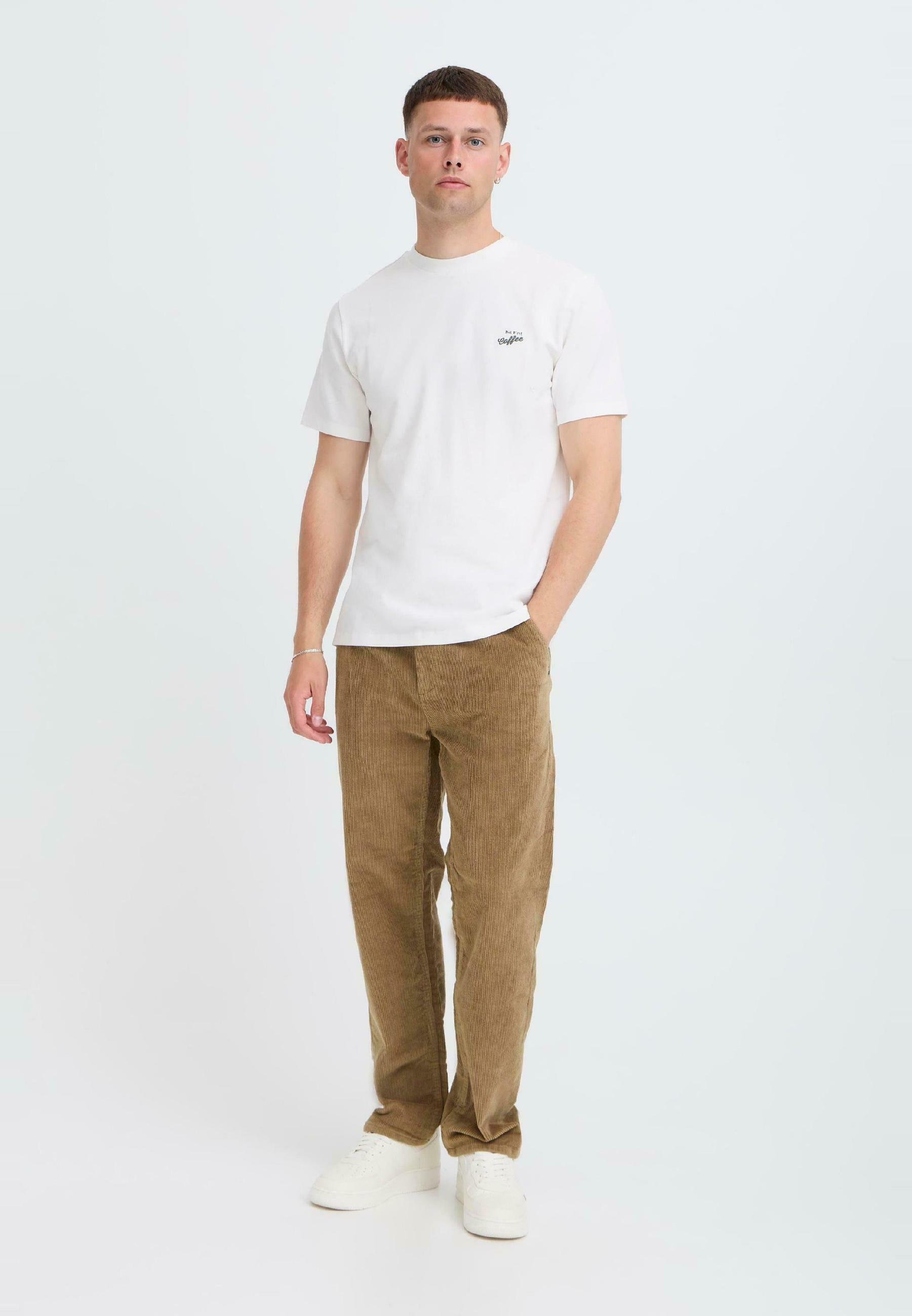 Pantalon Blend BHMADDOX-CORD RELAXED FIT - teinte sépia