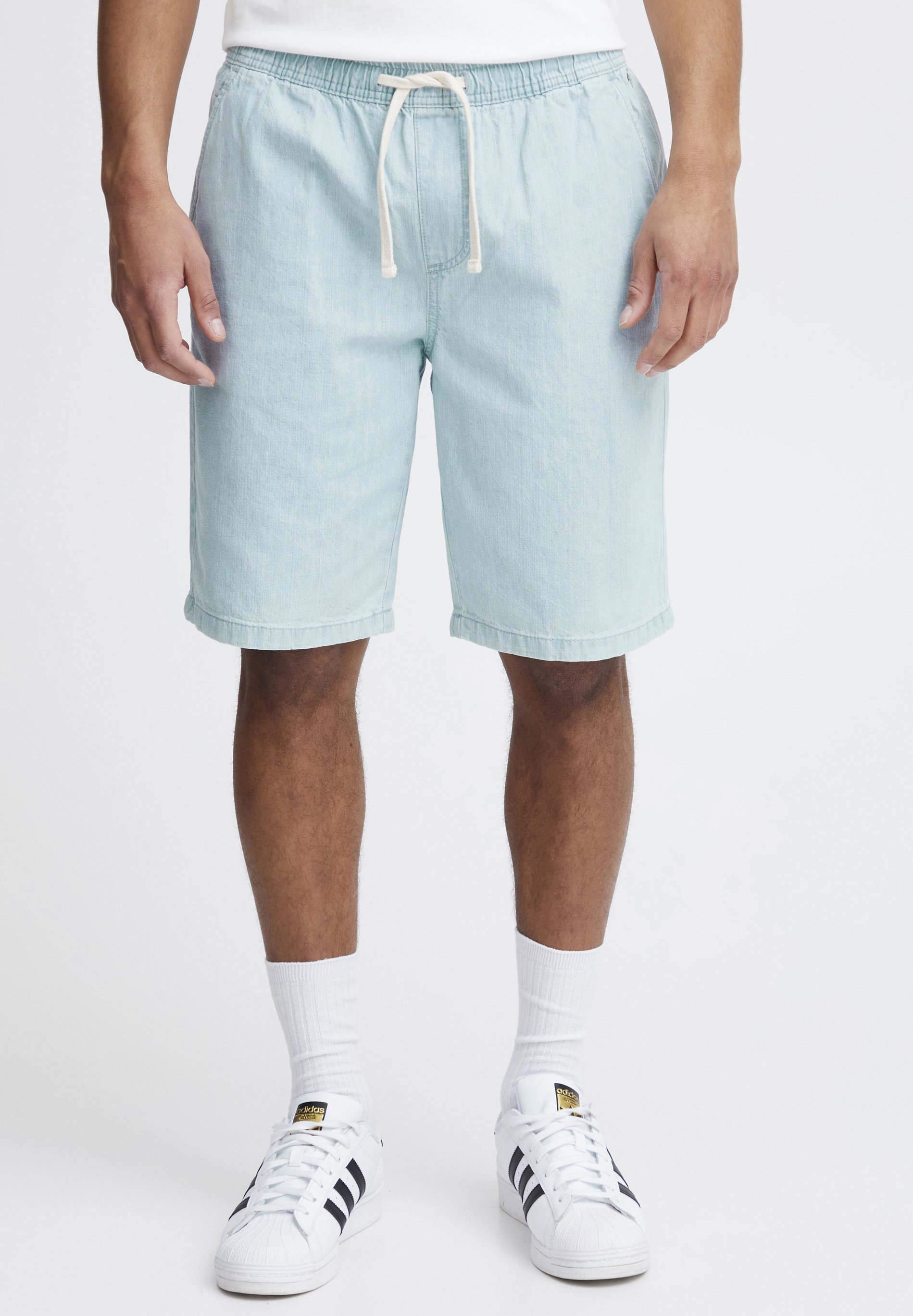 Short en jean Blend BHSHORTS coupe décontractée - jean bleu clair