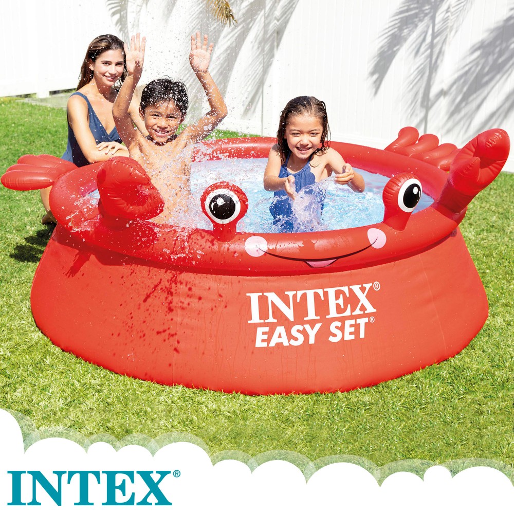  Intex Inflatable Crab Swimming Pool for Children