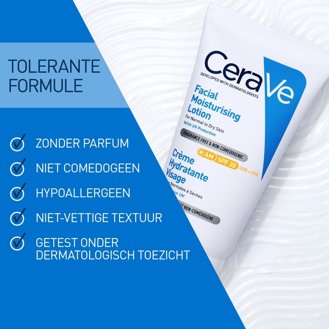 Hydratačné mlieko na tvár CeraVe SPF 30 - 52 ml
