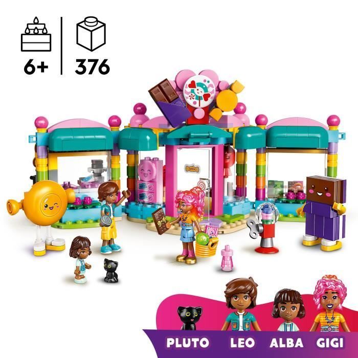LEGO Friends 42649 Heartlake City Candy Shop - Building Toy for children aged 6 and up