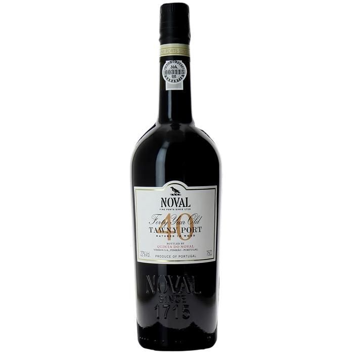 Quinta do Noval Porto Tawny 40 Ans - Vin Rouge du Portugal (75cl) Moelleux