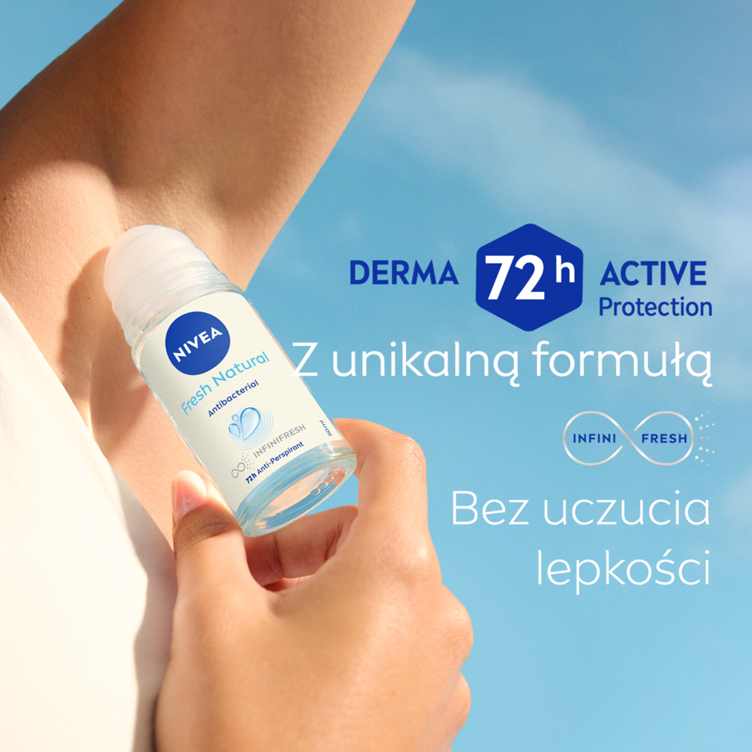 Nivea Men Deodorante Roll-on Antitraspirante 50ml Freschezza Naturale