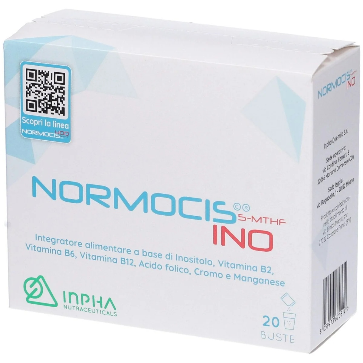 INPHA DUEMILA Normocis Ino 20 sobres sin gluten