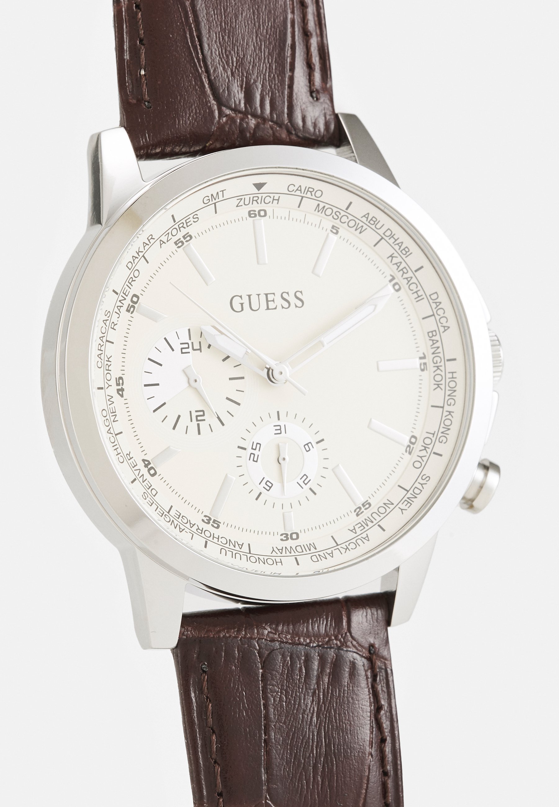 Orologio Guess SPEC - marrone/nero
