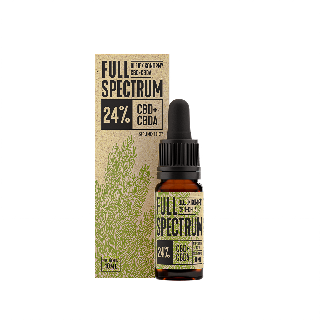 CBD à spectre complet + CBDa 24 %