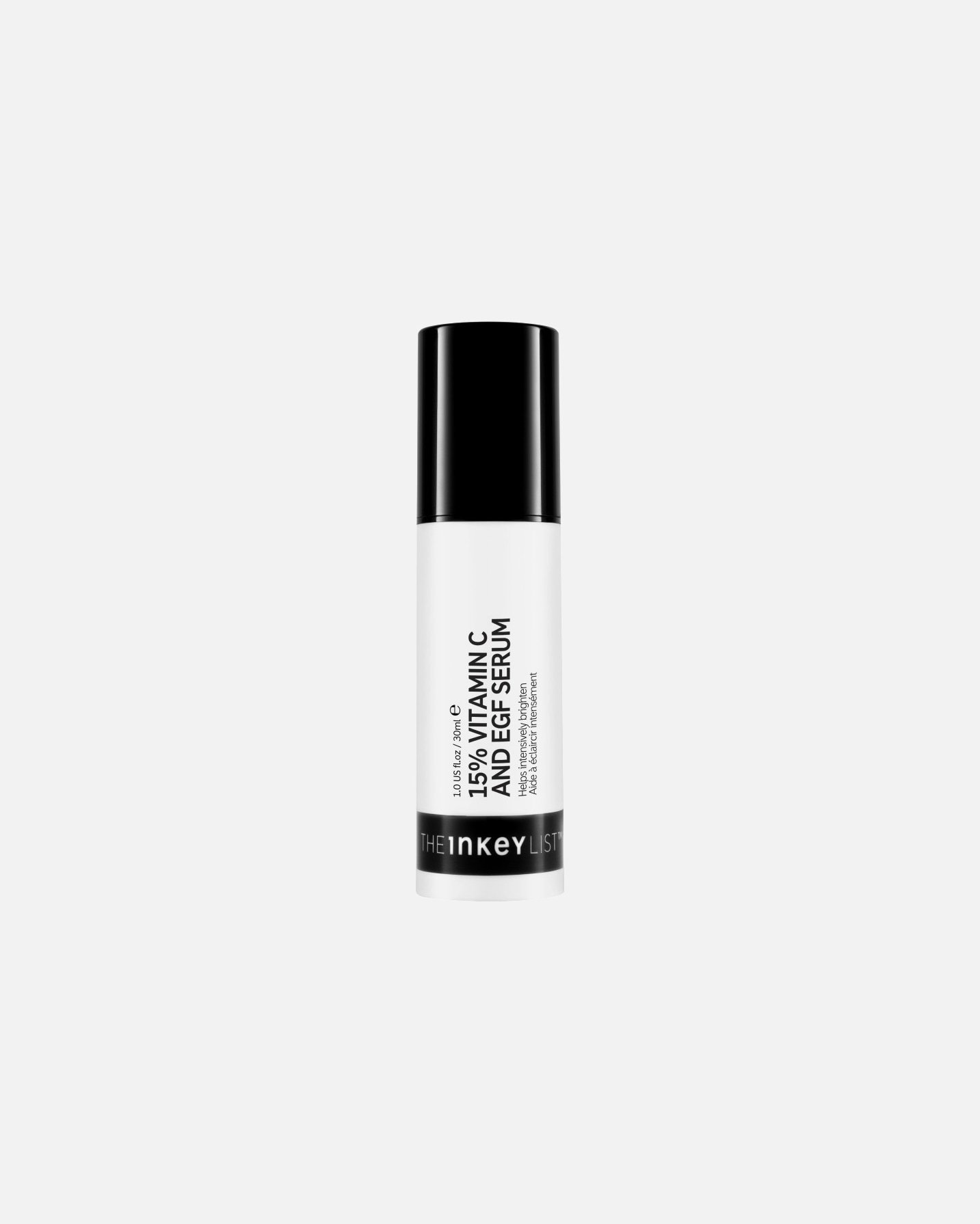 INKEY List vitamino C serumas su 15 % vitamino C ir EGF serumu – 30 ml